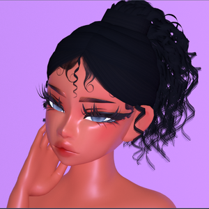 Curly Ponytail