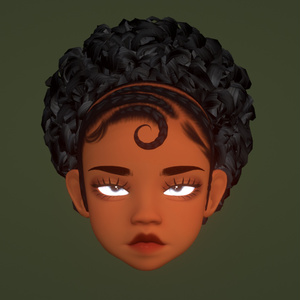 Twirly Braids Hair