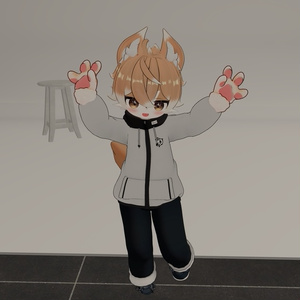 【オリジナル３Dモデル】チャコ(chaco)【人とケモノの姿のおとこのこ】【衣装無料追加第2弾：みゃおぺっと】 缩略图 5