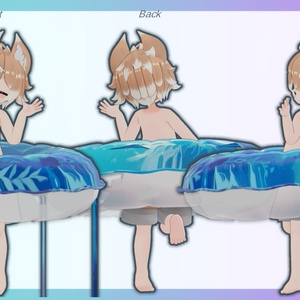 【オリジナル３Dモデル】チャコ(chaco)【人とケモノの姿のおとこのこ】【衣装無料追加第2弾：みゃおぺっと】 缩略图 7