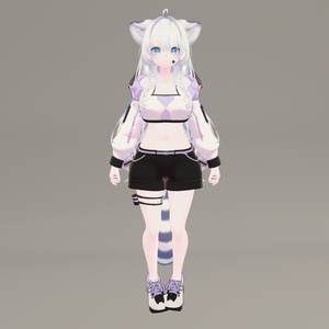 【複数アバター対応】3D衣装モデル《S・Teck》 缩略图 5