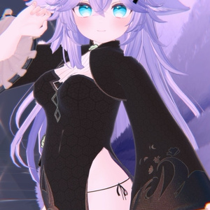 【複数アバター対応】3D衣装モデル《S・Chinese dress（チャイナ服）》 缩略图 6