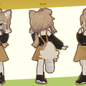 みゃおぺっと（猫＋サロペット）【まめふれんず対応衣装】 缩略图 2