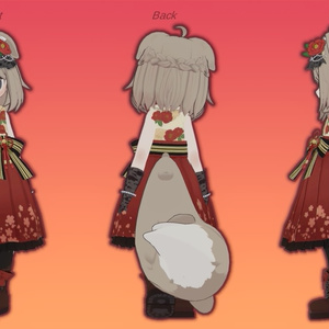 こやふぇる【きつねモチーフヘアセット】【キプフェル対応】【MA対応】 缩略图 3