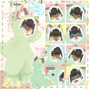 🐤 仔ヴォルファ ｰ KOVOL ｰ  🐤 オリジナル3Dモデル🐤 Quest対応 缩略图 4