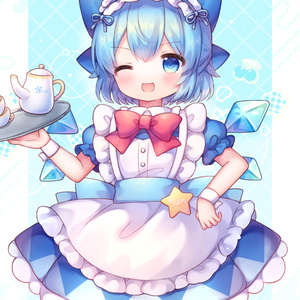 東方Project チルノ マグネットシート(ぱいそんきっど) - ドリル