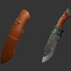 狩猟用ナイフ　hunting knife 缩略图 2