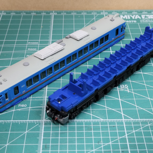 Nゲージ　京都丹後鉄道　KTR700,800形専用トレーラーキット