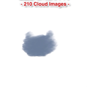 雲画像（210点セット）
