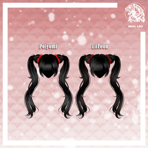 Bun Twintail Hair[F02] 缩略图 3