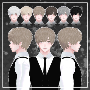 Demure boy_Hair [M04] 缩略图 4