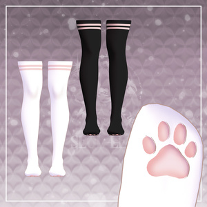 Cat paw knee socks [A02] 缩略图 5