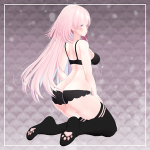 Cat paw knee socks [A02] 缩略图 3