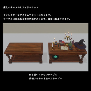 魔女の机とアイテムセット【BuiltIn】 缩略图 9