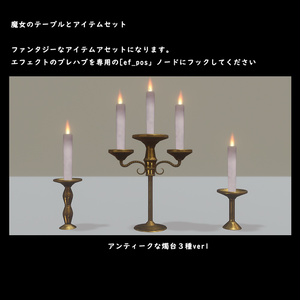 魔女の机とアイテムセット【BuiltIn】 缩略图 3