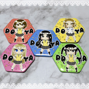 どや顔缶バッジ
