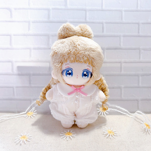 10cm・15cm・20cmぬいぐるみ・ぬい服】二重襟チェック柄 10cm・15cm・20cmぬいぐるみ・ぬい服】二重襟チェック柄