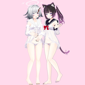 【RSよそのこ衣装】せーらーべびーどーる for あのん/むろむ 缩略图 2