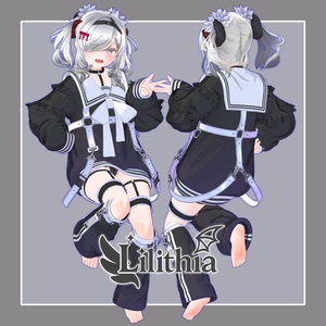 リリシア-Lilithia-【オリジナル3Dモデル】 缩略图 2