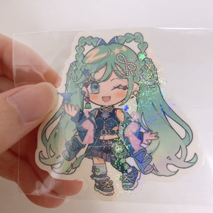雪ミク2025～Crystal～】アクリルキーホルダー - ゆにぃ - BOOTH