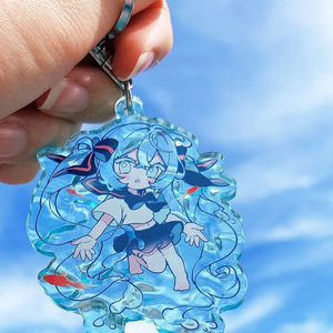 雪ミク2025～Crystal～】アクリルキーホルダー - ゆにぃ - BOOTH
