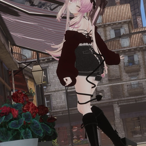 【8アバター対応】Back lace up classic【VRChat想定】 缩略图 15