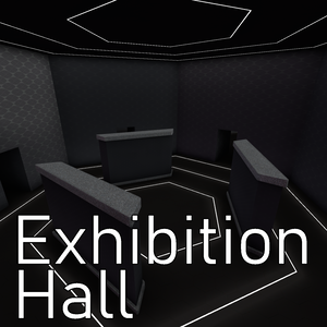 [VRChat ワールド] Exhibition Hall : 展示用ワールド