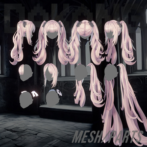 Gothic Twintail Hair 缩略图 6