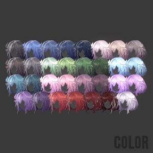 Fuzzy Fleece Curls Hair 缩略图 7