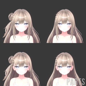 Simple Long Braid Hair 缩略图 6