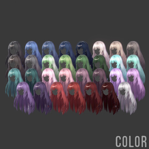 Simple Long Braid Hair 缩略图 9