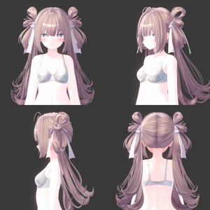 Ribbon Tail Hair 缩略图 3