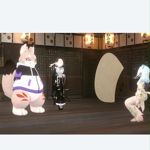【無料配布】うちわ 風が出る！巨大化する！うちわギミック (2025) ver1.3 デスクトップ対応 缩略图 7