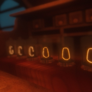 NixieUdon - Nixie Tube Display and Clock for VRChat 「ニキシー管VRChat向けギミック」 缩略图 4