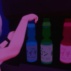 Fizzy Ramune しゅわしゅわラムネ - Interactable Pickup - VRChat向けギミック 缩略图 2