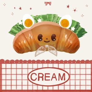 さくさくクロワッサン［CREAM クリーム ］