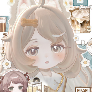 ⟡無料配布⟡うまどんかぜ ショップポスター[VRchat用]