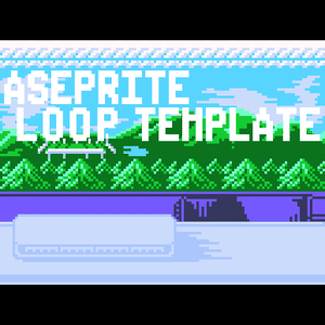 【Aseprite用】背景スクロールにも/多重ループレイヤテンプレート