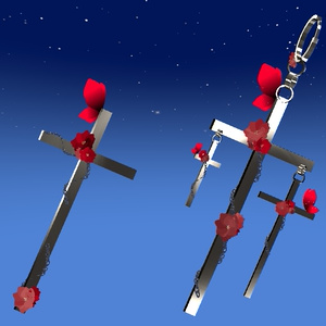 Crucifix Earrings