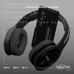 Original Design Smartphone & Headphone [Type-A202 & Type-D404]