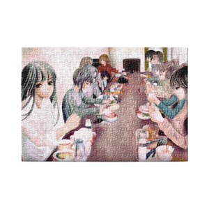組絵[b]「或る人々の餉事」