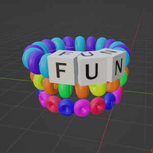 Plur Kandi - Wrist Beads by KiumiTheDeer!