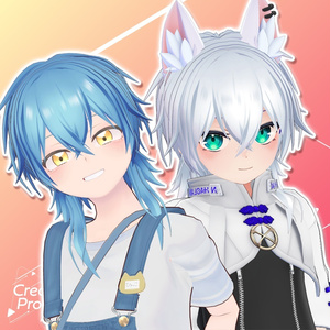 アバター向け髪型『amane_wolfhair』 - By 天音ふゆ / CP13 缩略图 2