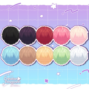 アバター向け髪型『みつあみショートヘア』 - By 天音ふゆ / CP13 缩略图 3
