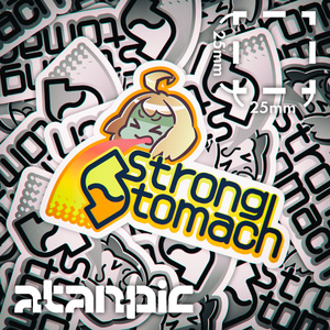 ステッカー：StrongStomach【トロピカル】
