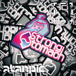 ステッカー：StrongStomach【ネオン】