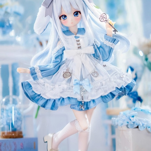 1/4ドールヘッド imomodoll MIKO カスタムヘッド セミホワイト肌＋