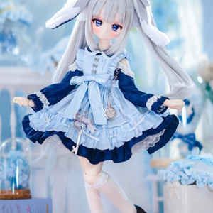 エメラルドの扉」MDD・SDM通用 ドール服 ワンピース 8点セット