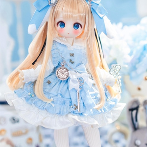 子犬わたあめ カスタム ヘッド＋ボディ、カスタムウィッグ＋おまけ