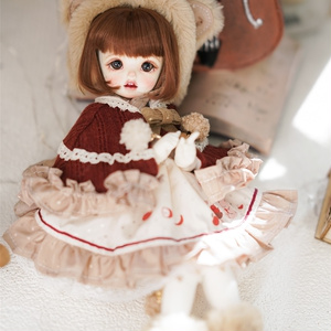 1/6サイズ用ドール服】ふわふわ♡天使さんなワンピース👼 - せ